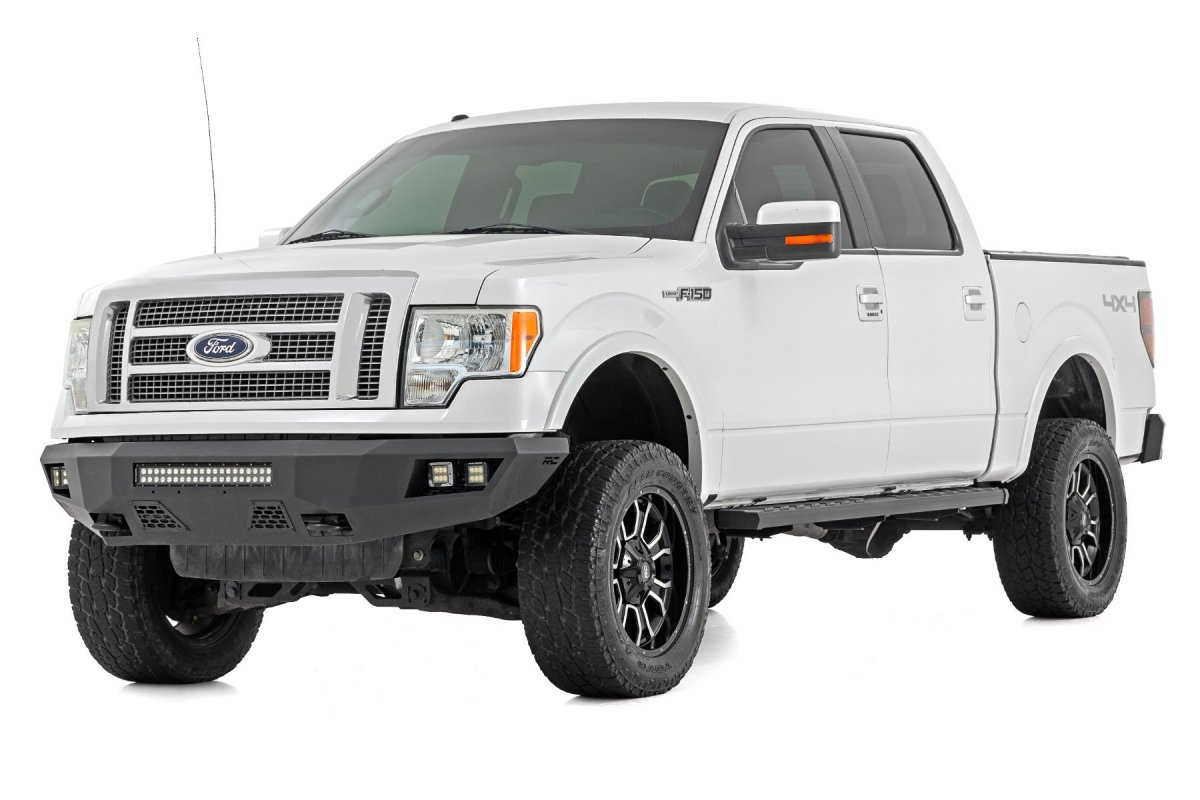 Ford F-150 Running Board - Side - Rough Country - BA2 - '09-'14
